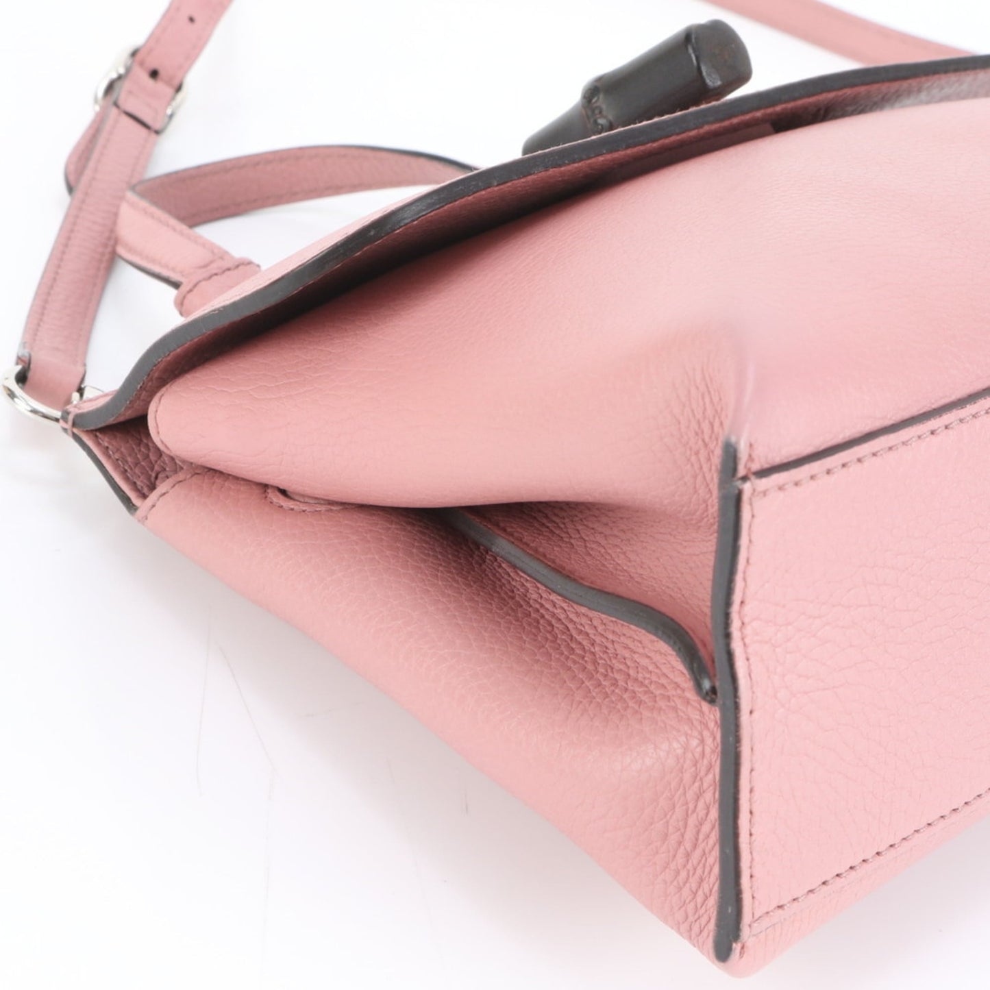 Gucci Pink Leather Shoulder Bag ( )