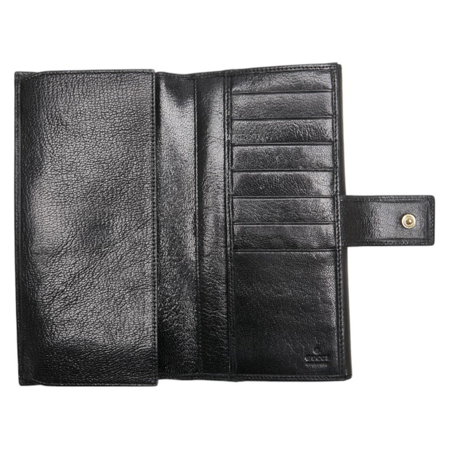 Gucci Black Green Leather Coin Purse/Coin Case ( )