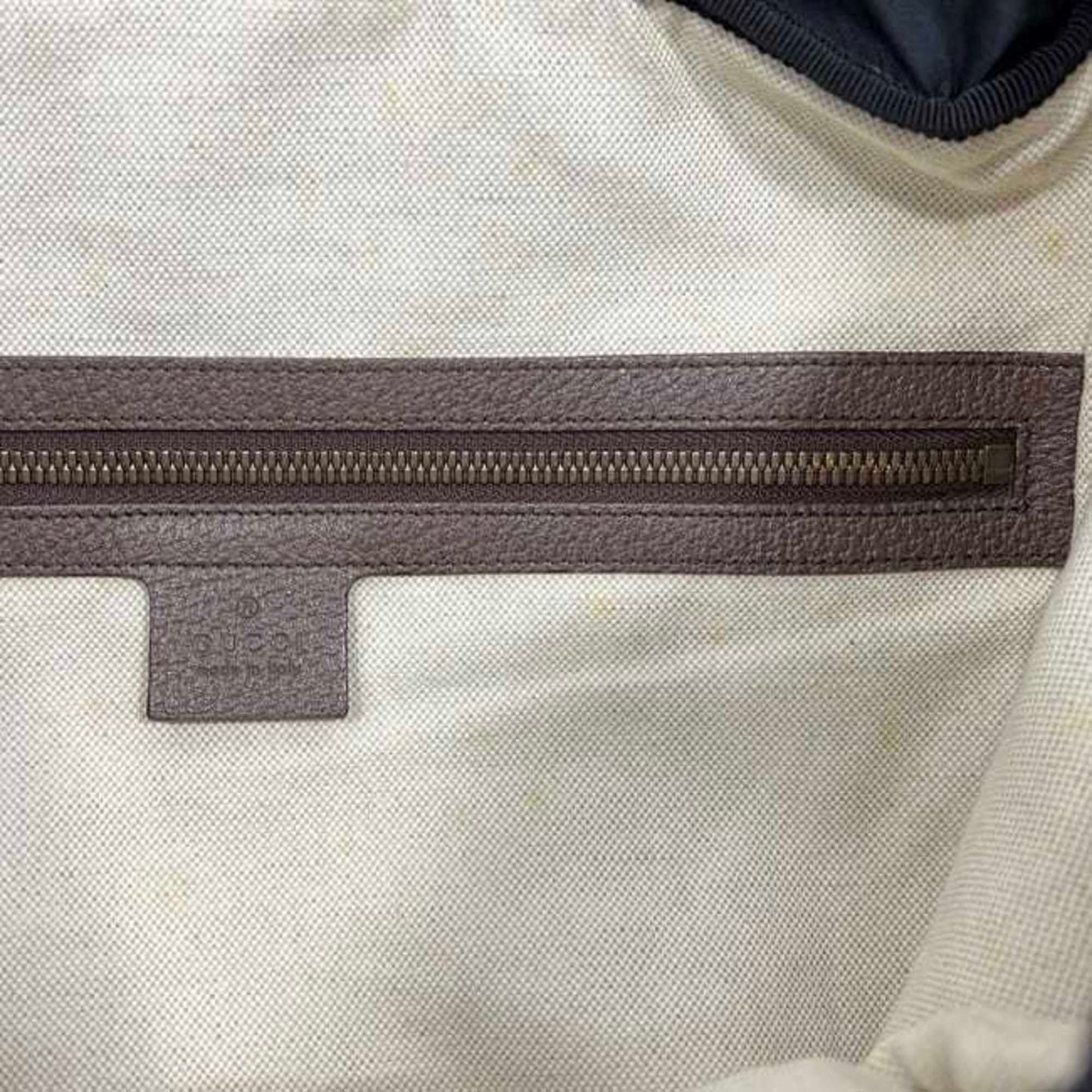 Gucci Sherry Line Beige Brown Gg Supreme Backpack ( )