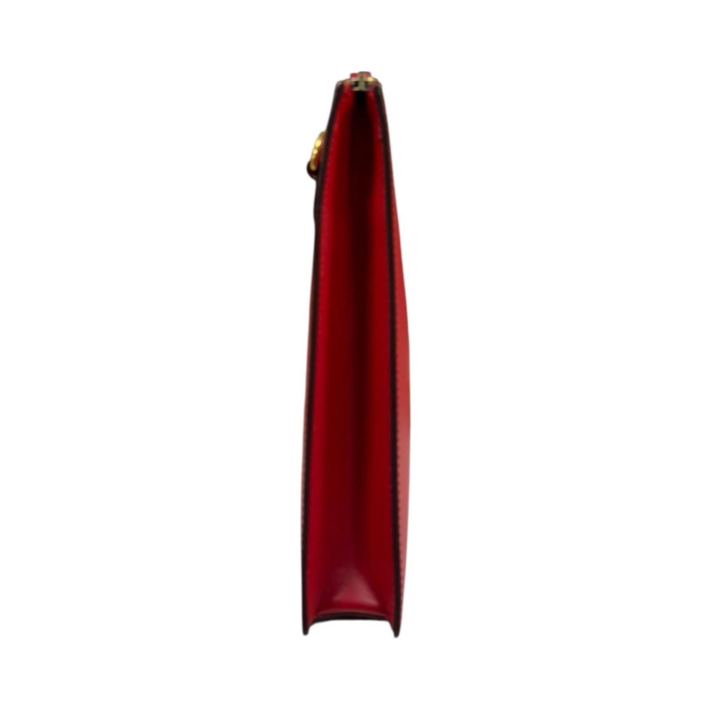 Gucci Red Color Leather Shoulder Bag ( )