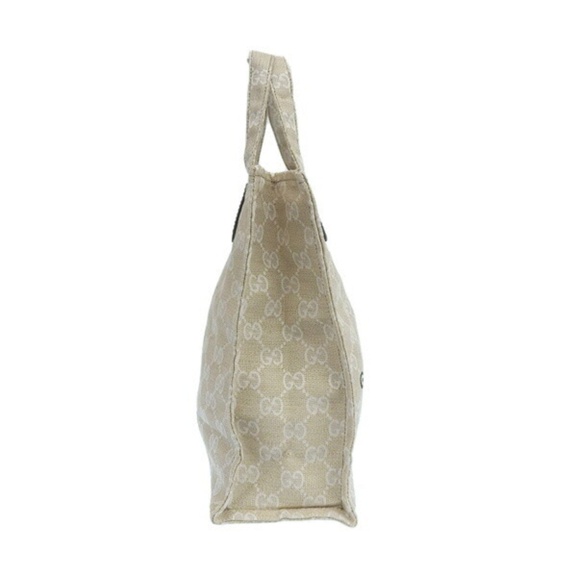 Gucci Beige Canvas Handbag Style 1