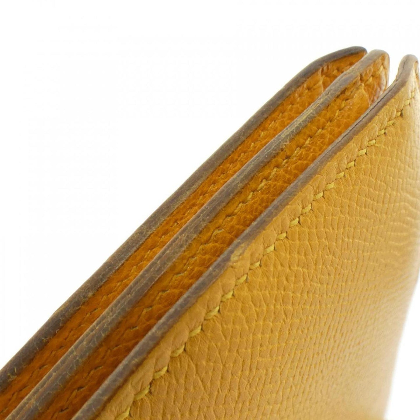 Hermes Jaune Courchevel Leather Shoulder Bag ( )