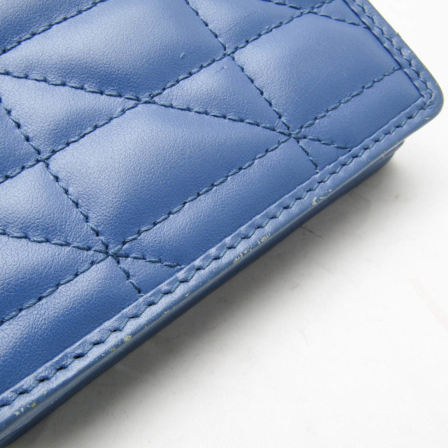 Gucci Blue Leather Wallet (Bi-Fold) ( )