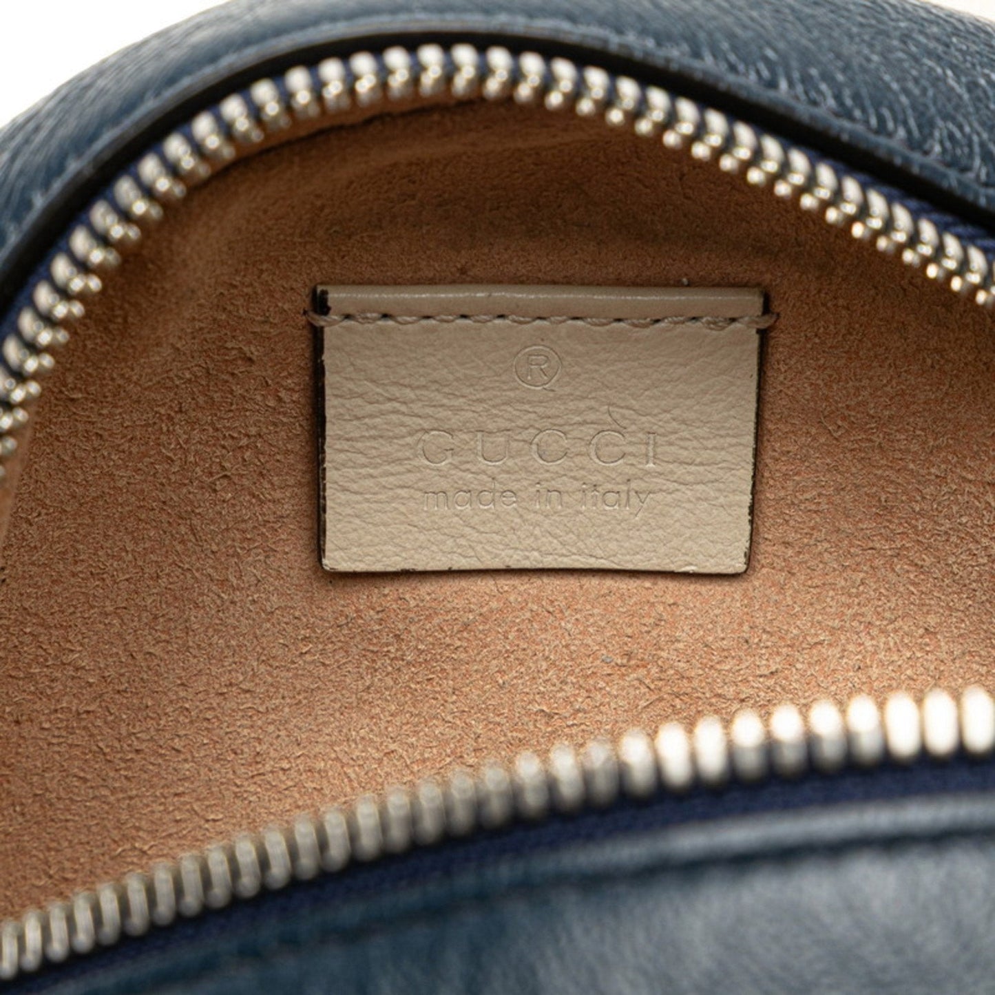 Gucci Navy Leather Shoulder Bag ( )