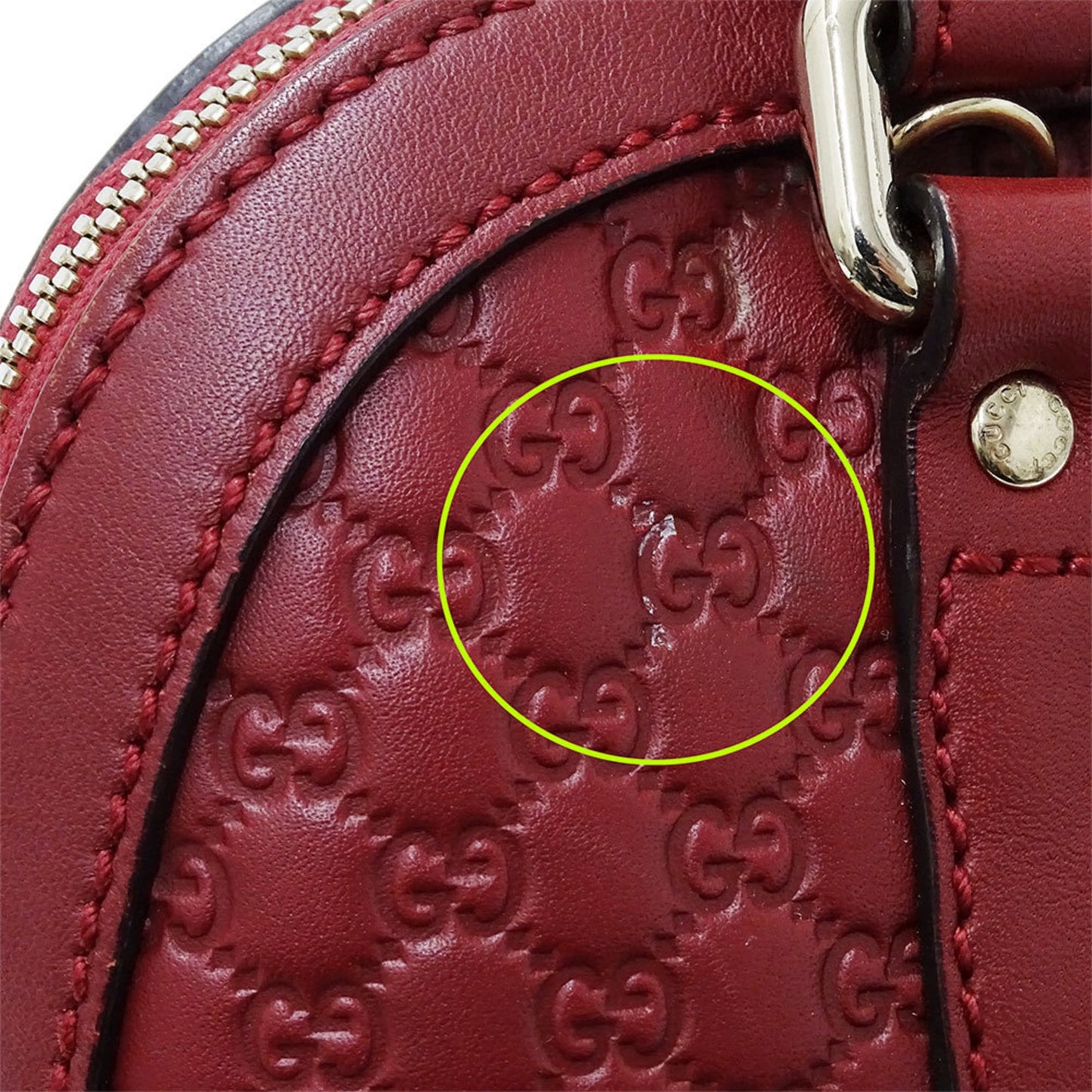 Gucci Red Color Handbag Shoulder Bag ( )