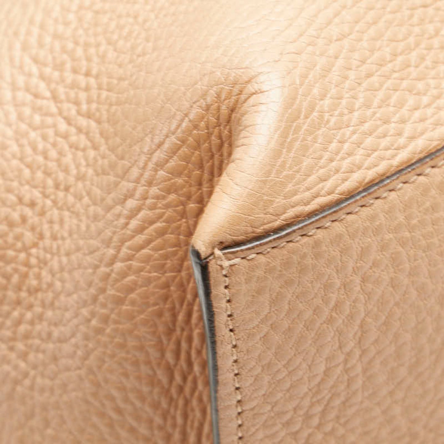 Gucci Brown Leather Shoulder Bag Tote Bag ( )