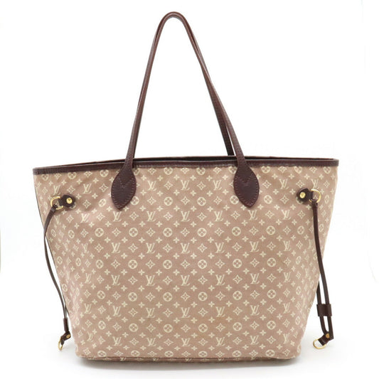 LOUIS VUITTON Monogram Ideal Neverfull MM Tote Bag Shoulder Sepia M40515
