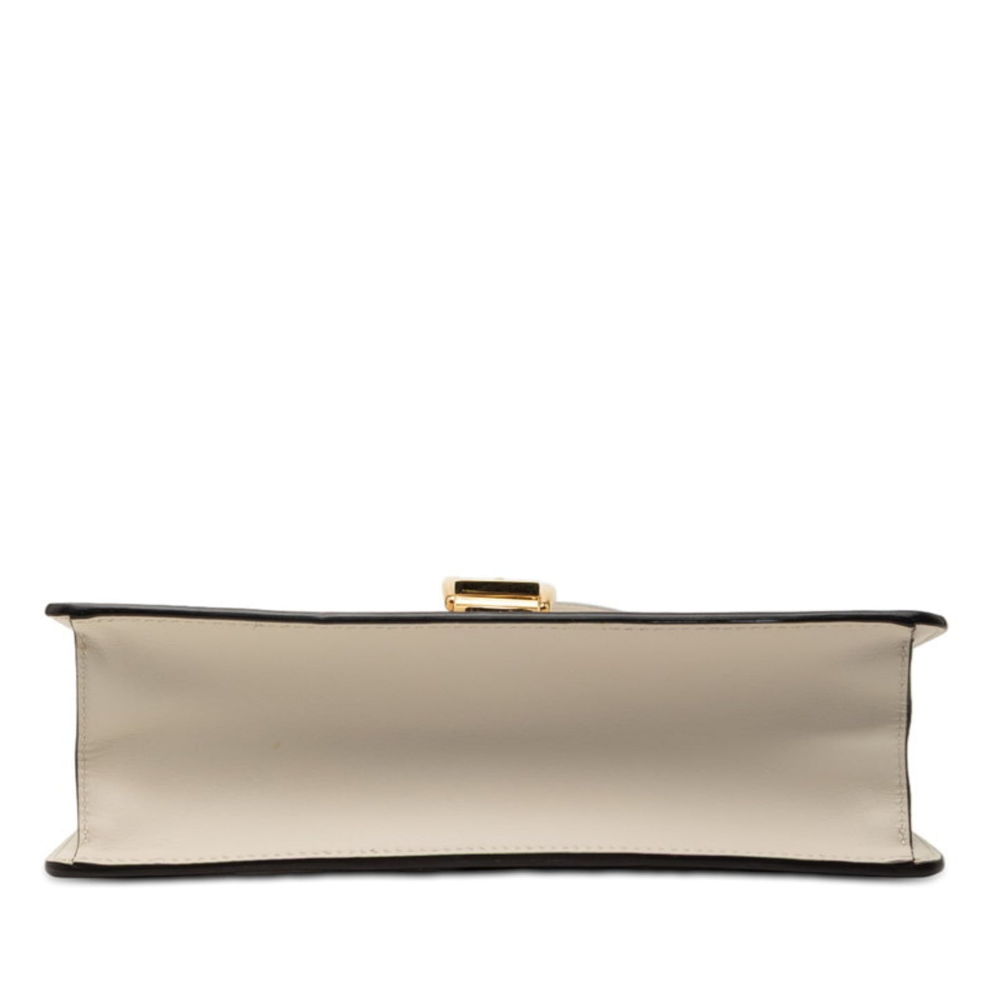 Gucci Multi-Color White Leather Handbag Shoulder Bag ( )