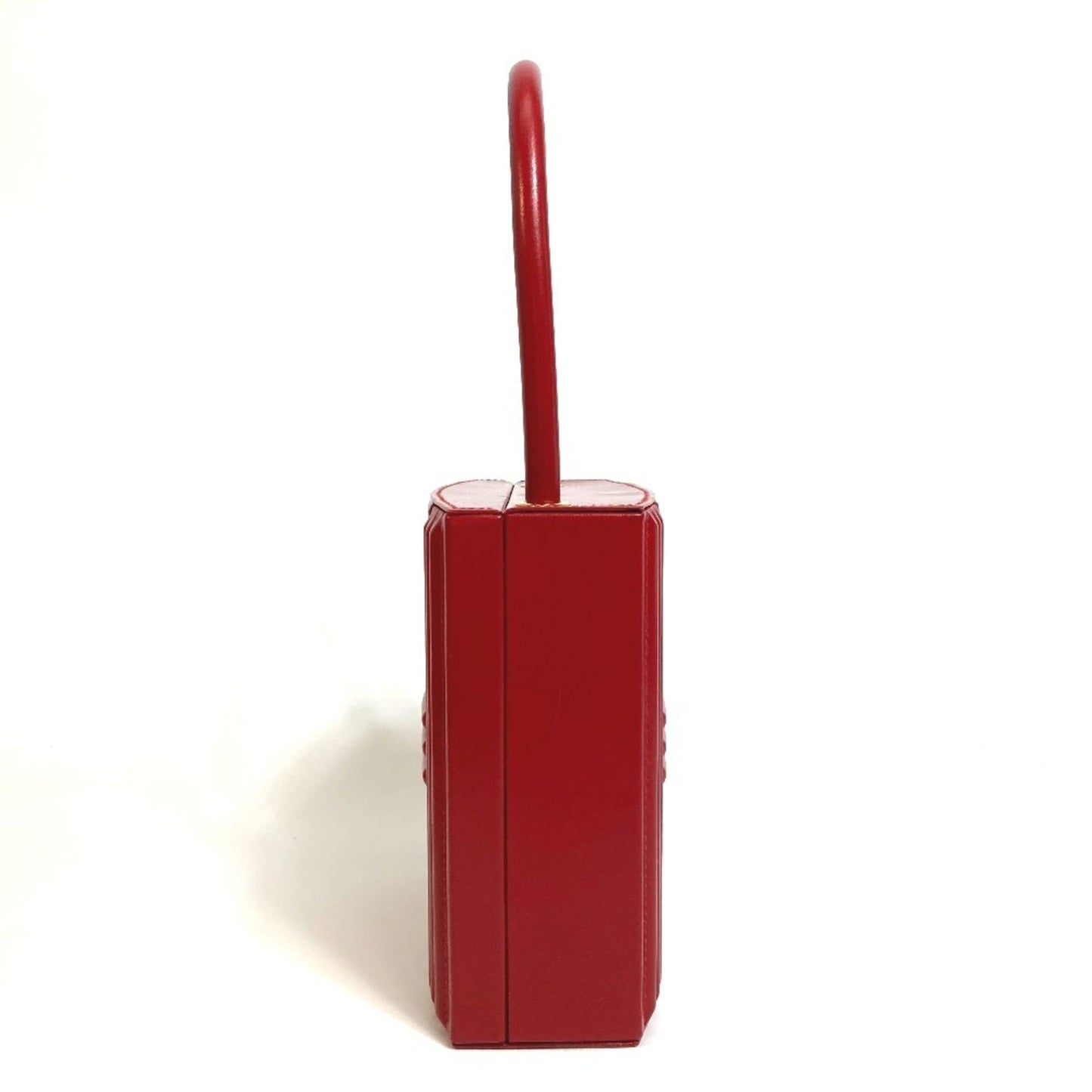 Hermes Red Color Rouge Vif Box Calf Leather Handbag ( )