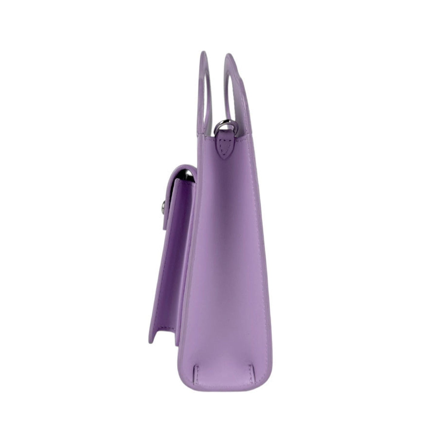 Burberry Purple Leather Handbag Shoulder Bag ( )