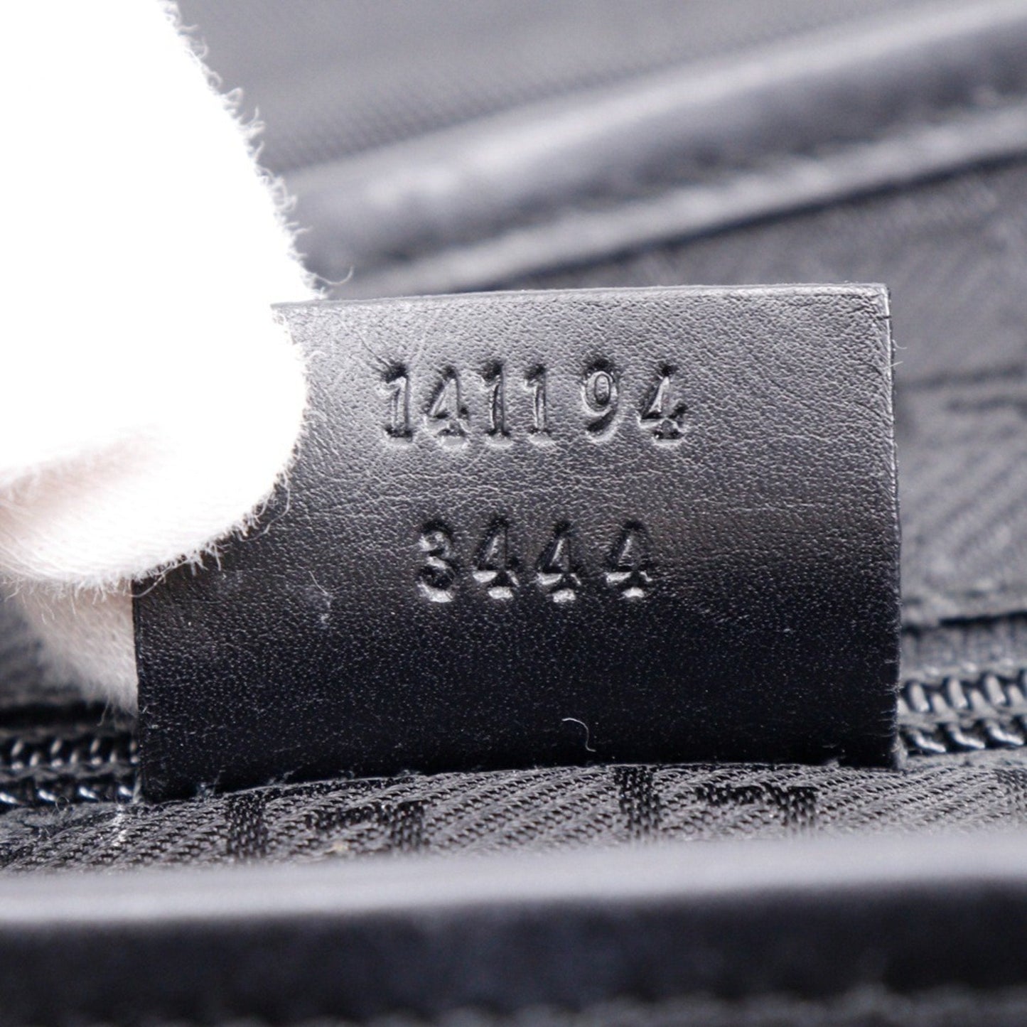 Gucci Black Nylon Canvas Shoulder Bag ( )