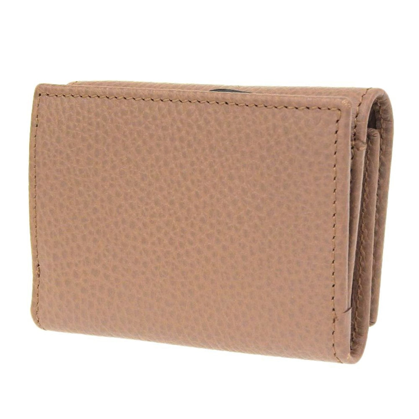 Gucci Beige Leather Coin Purse/Coin Case ( )