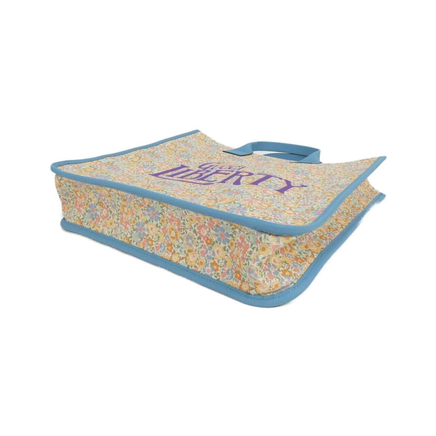 Gucci Blue Multi-Color Gg Supreme Handbag ( )