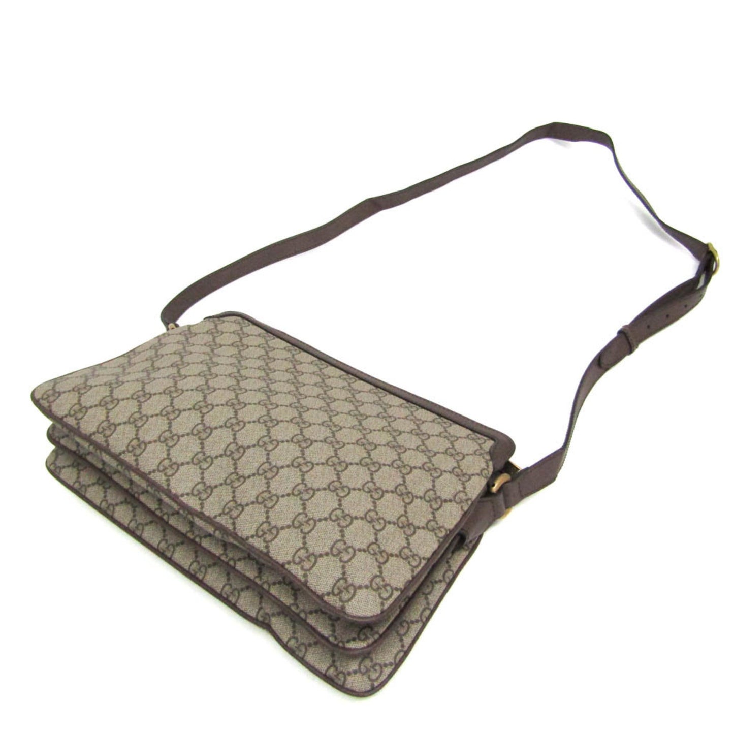 Gucci Ophidia Beige Pvc Shoulder Bag ( )
