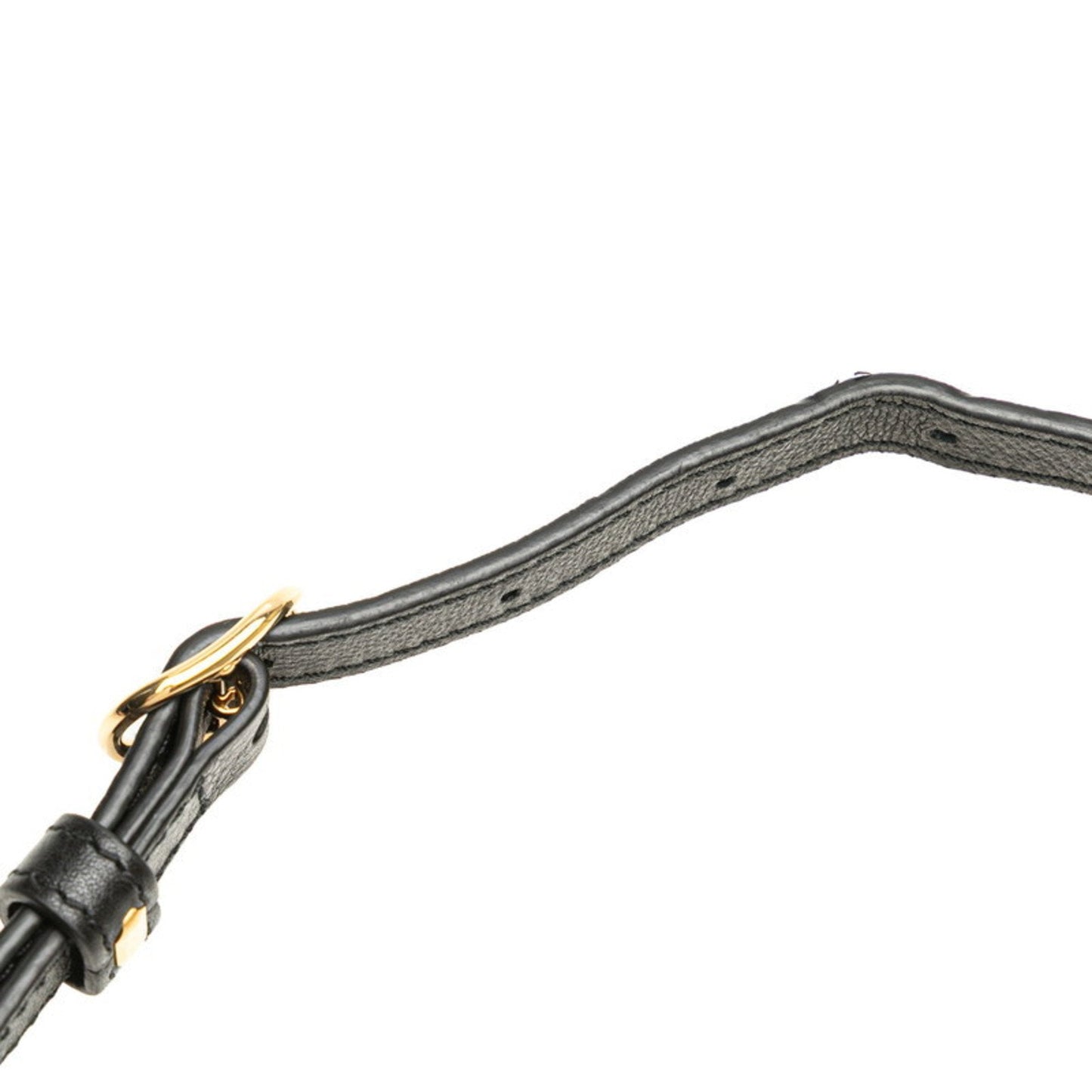 Gucci Black Leather Shoulder Bag ( )