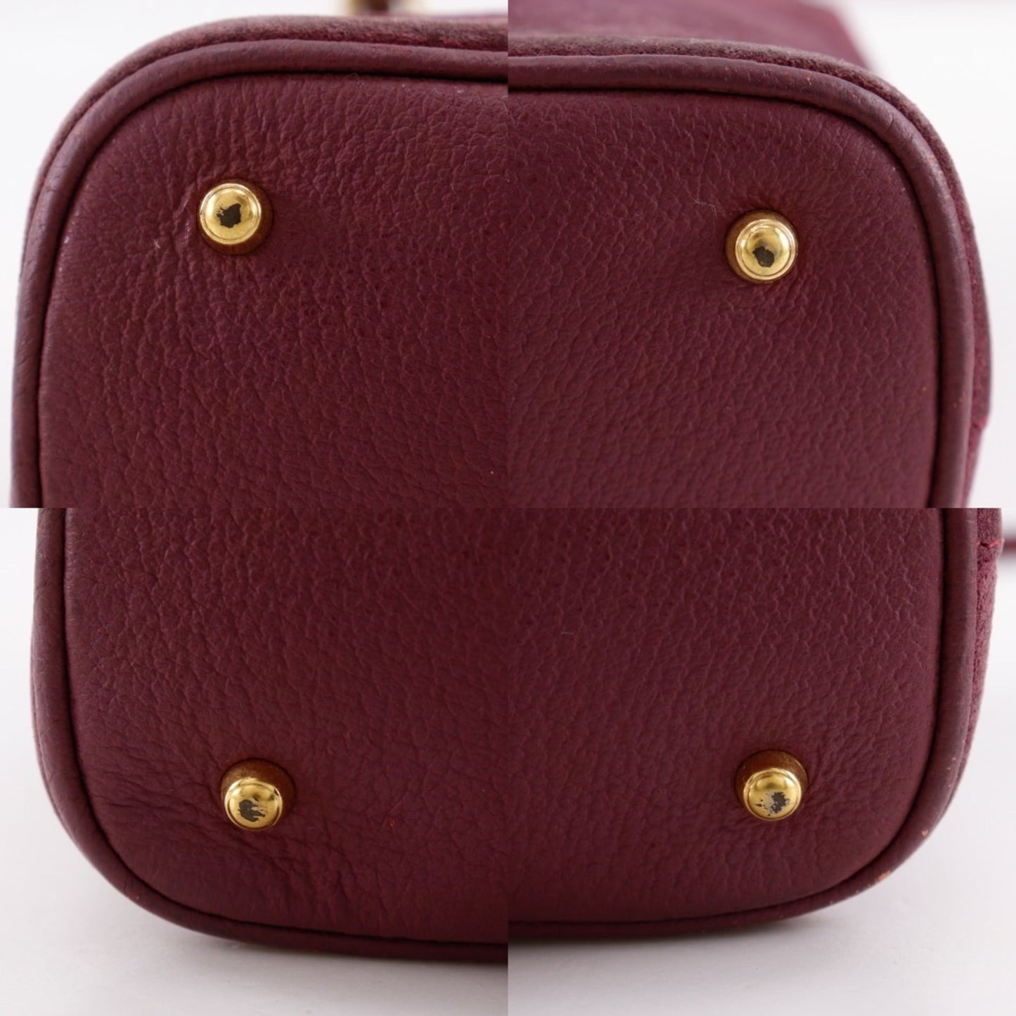 Gucci Purple Suede Handbag ( )