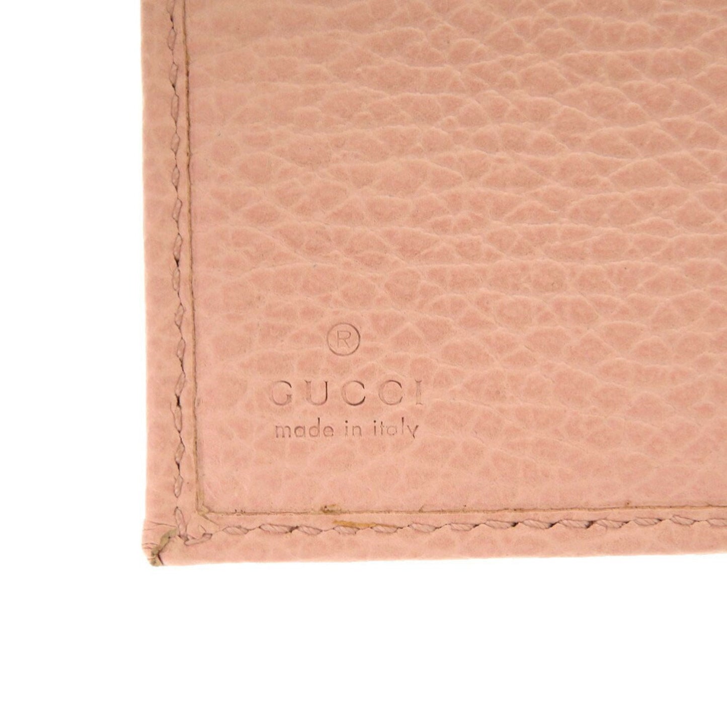 Gucci Pink Leather Wallet (Bi-Fold) ( )