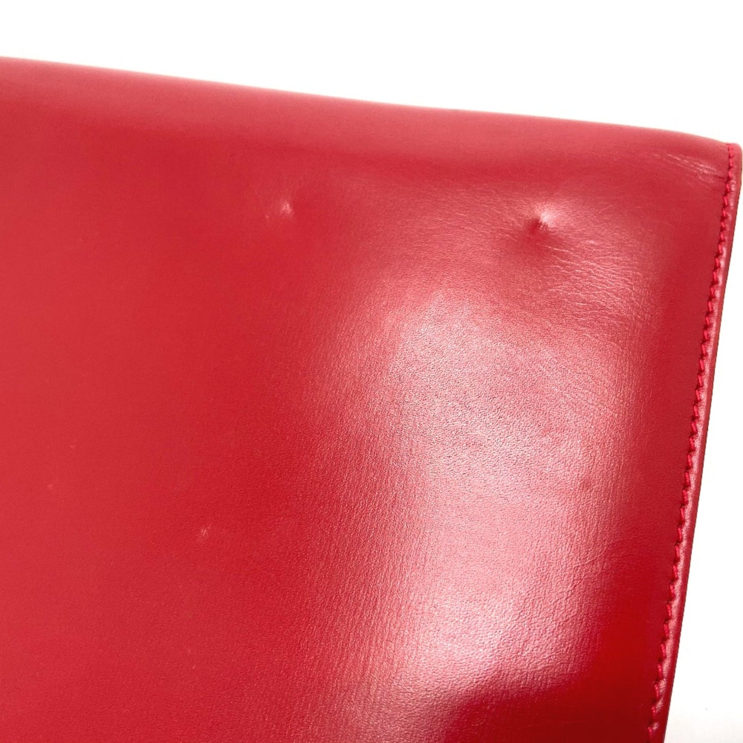 Gucci Red Leather Shoulder Bag ( )