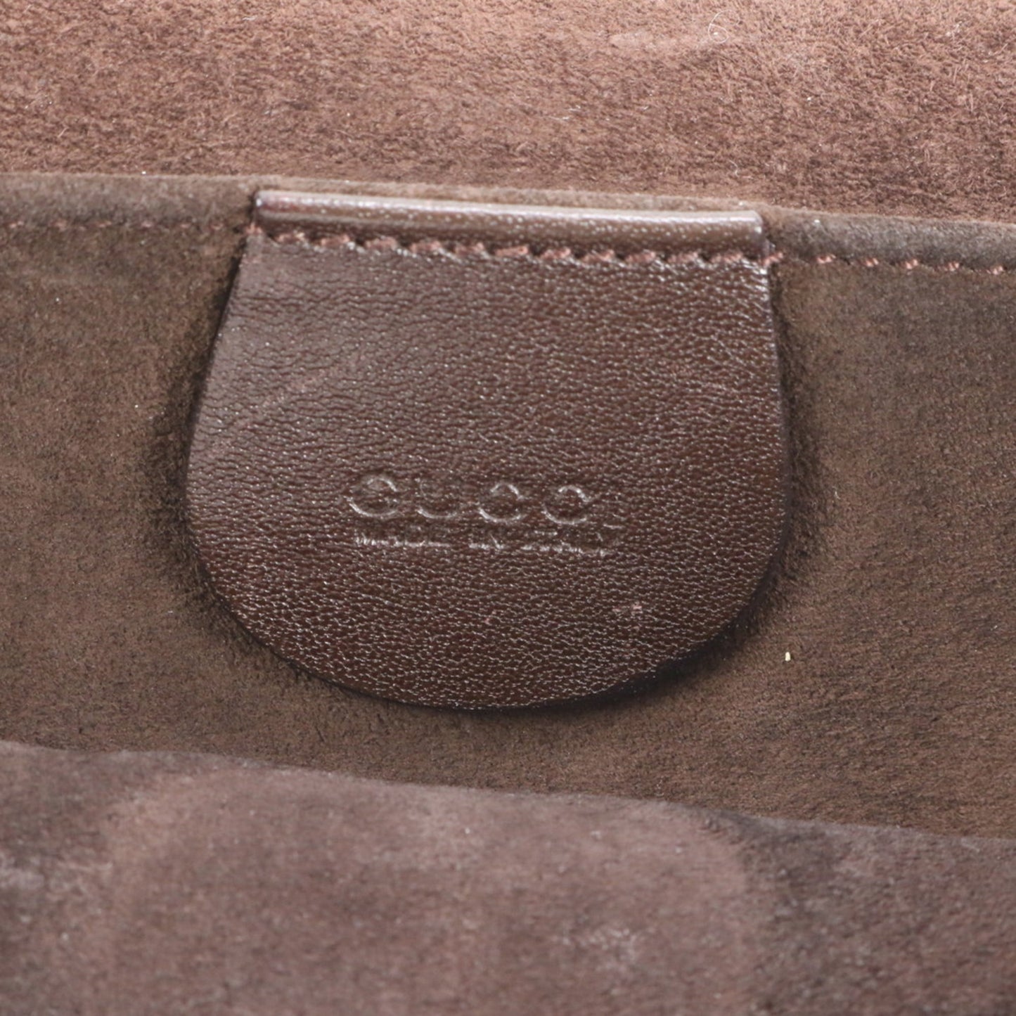 Gucci Brown Leather Shoulder Bag ( )