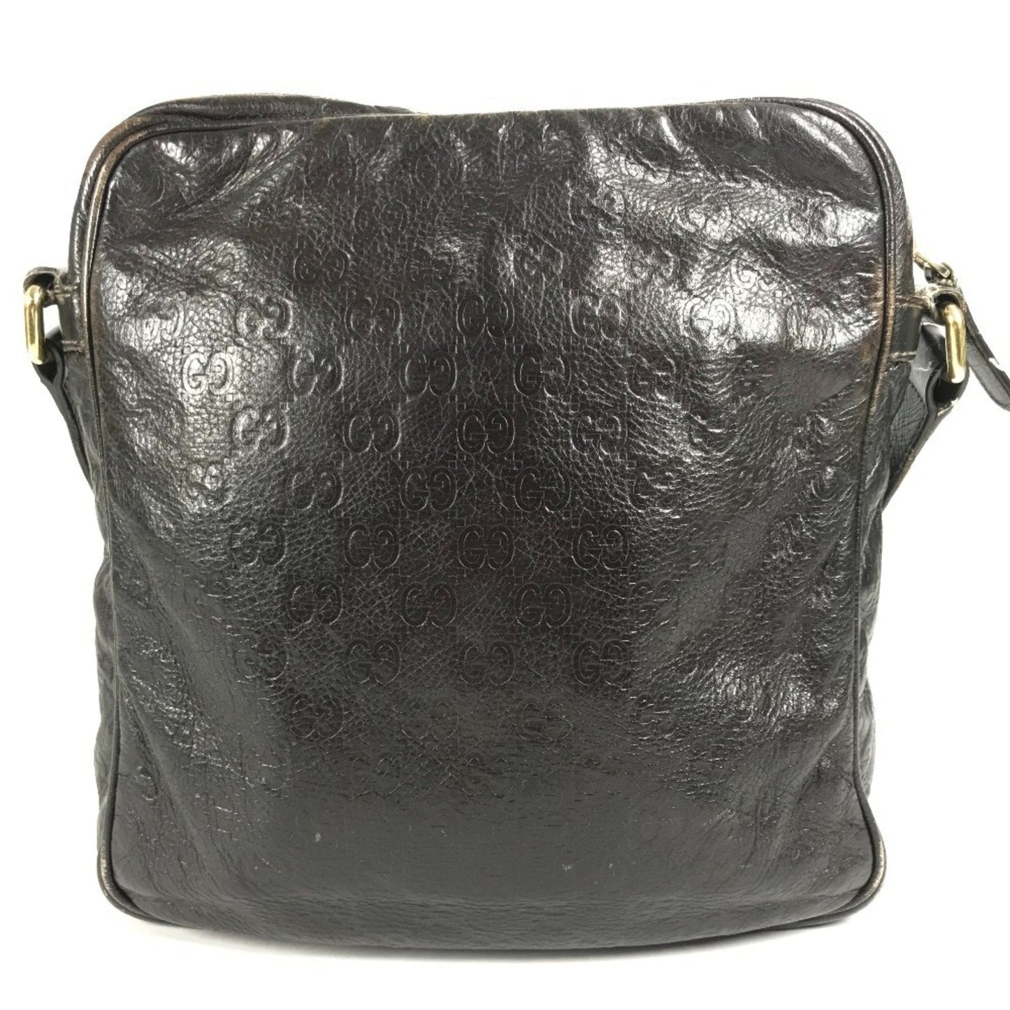 Gucci Brown Leather Pochette Shoulder Bag ( )