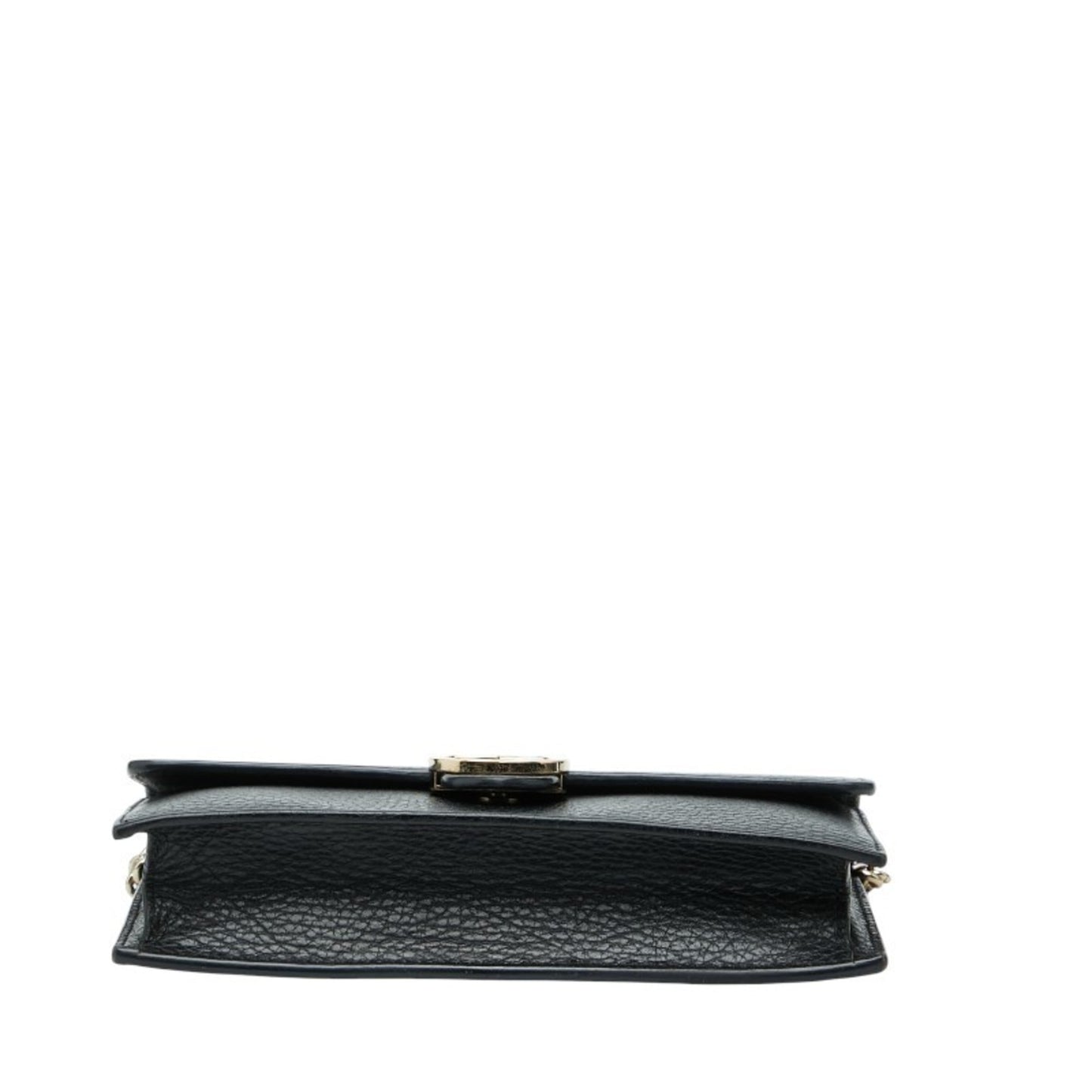 Gucci Black Leather Shoulder Bag ( )