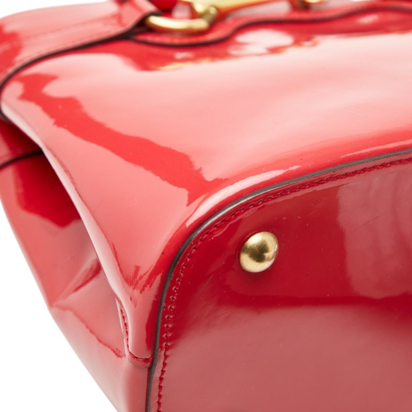 Gucci Pink Patent Leather Handbag ( )