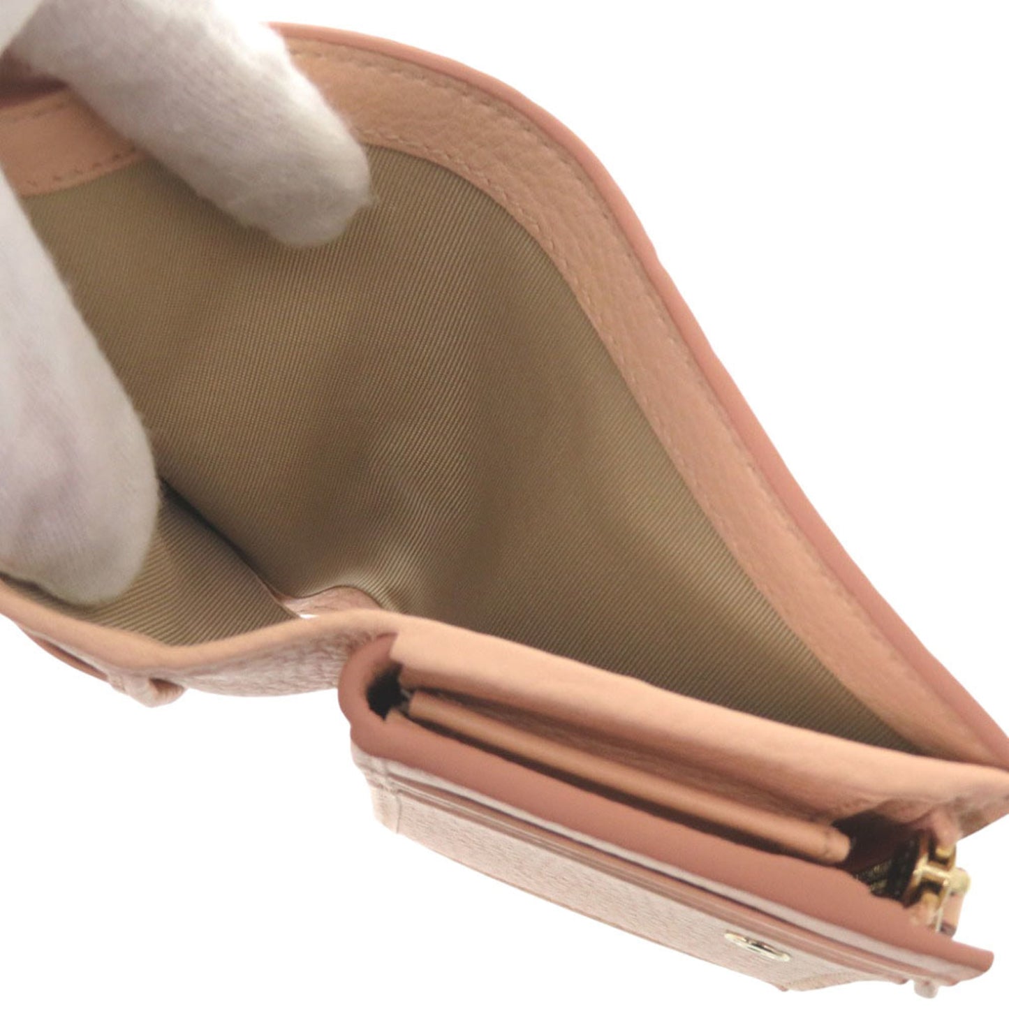Gucci Beige Leather Wallet (Bi-Fold) ( )