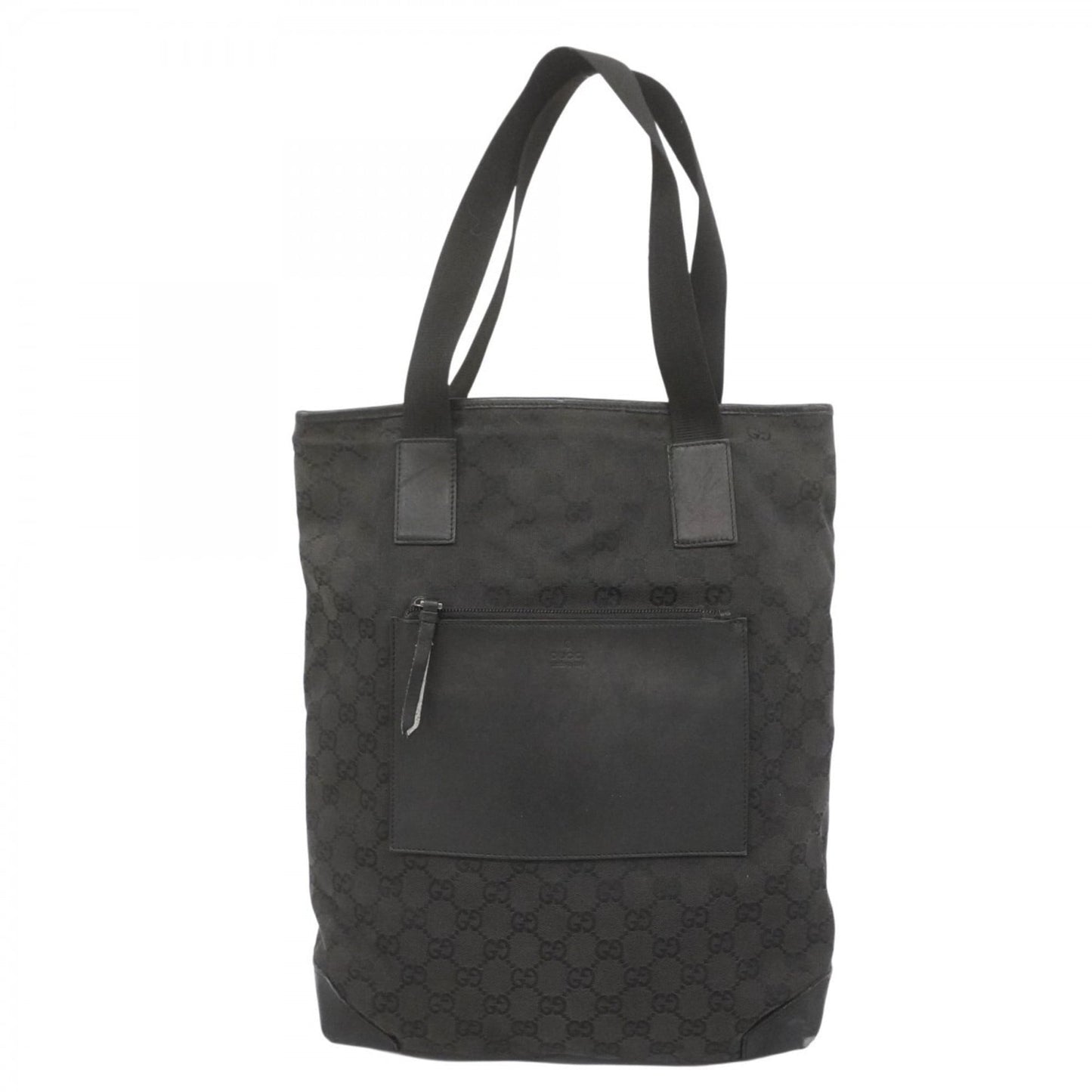Gucci Black Canvas Tote Bag ( )