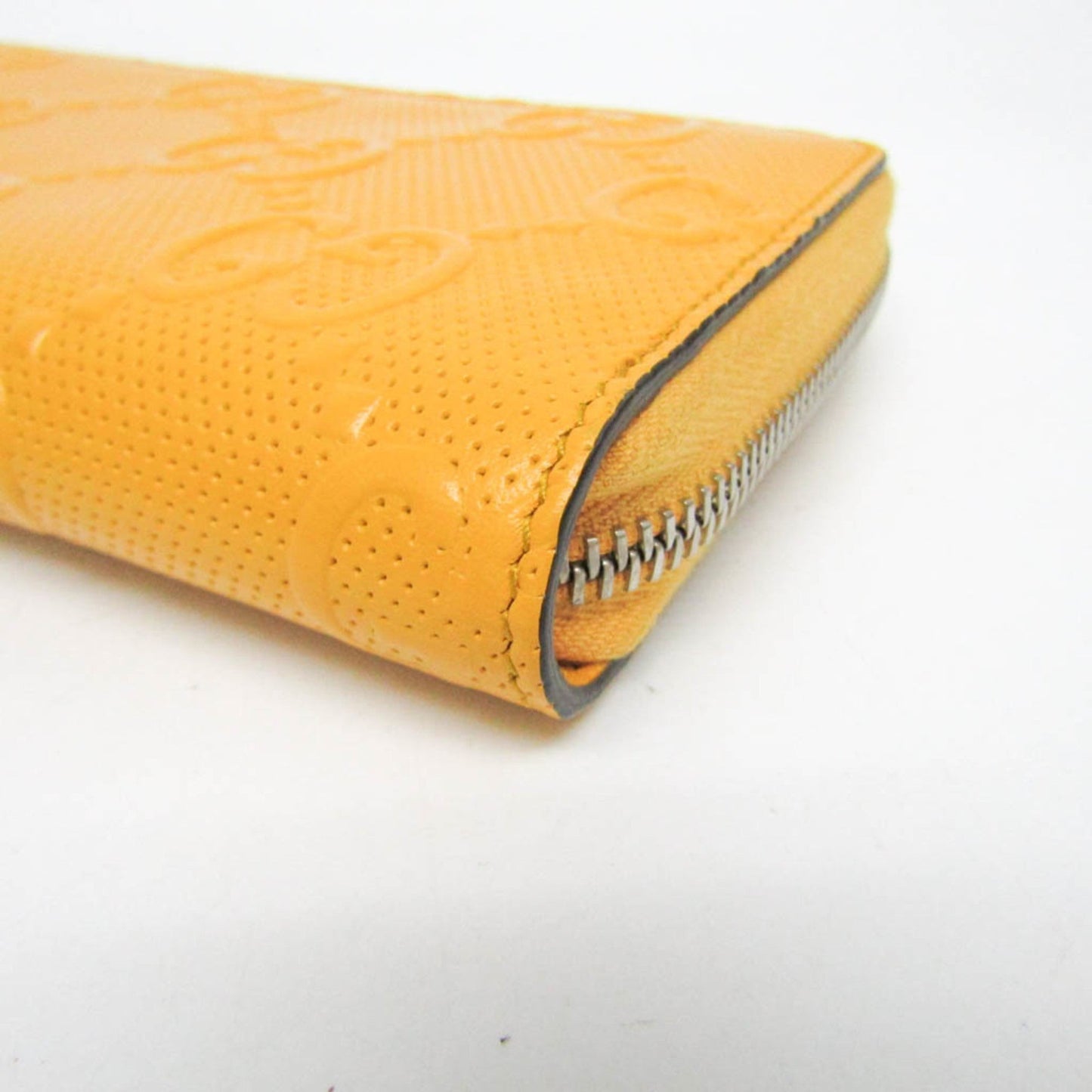 Gucci Yellow Leather Long Wallet (Bi-Fold) ( )