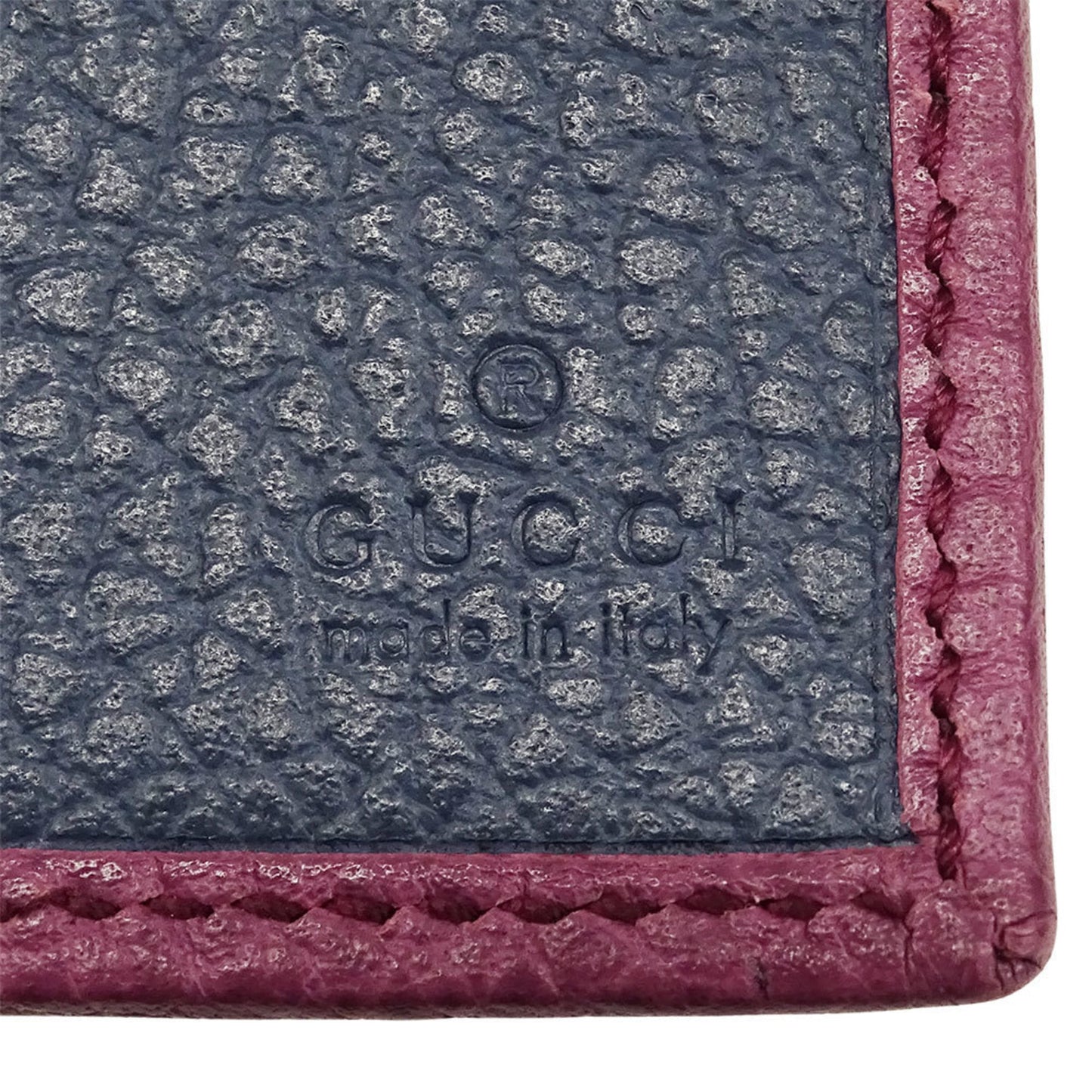 Gucci Purple Leather Long Wallet (Bi-Fold) ( )