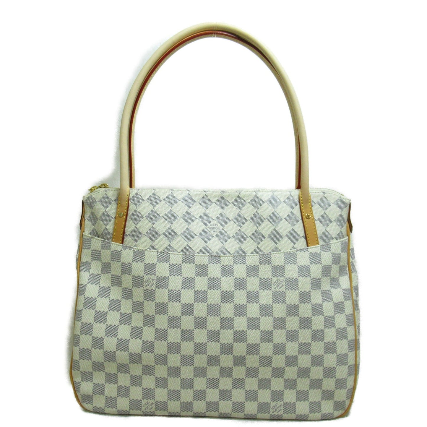 LOUIS VUITTON Figueri GM Beige Damier Azur PVC coated canvas N41175
