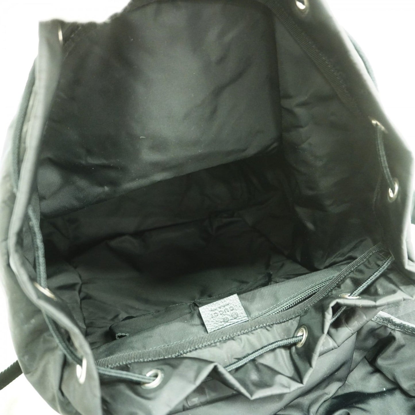 Gucci Black Nylon Backpack ( )