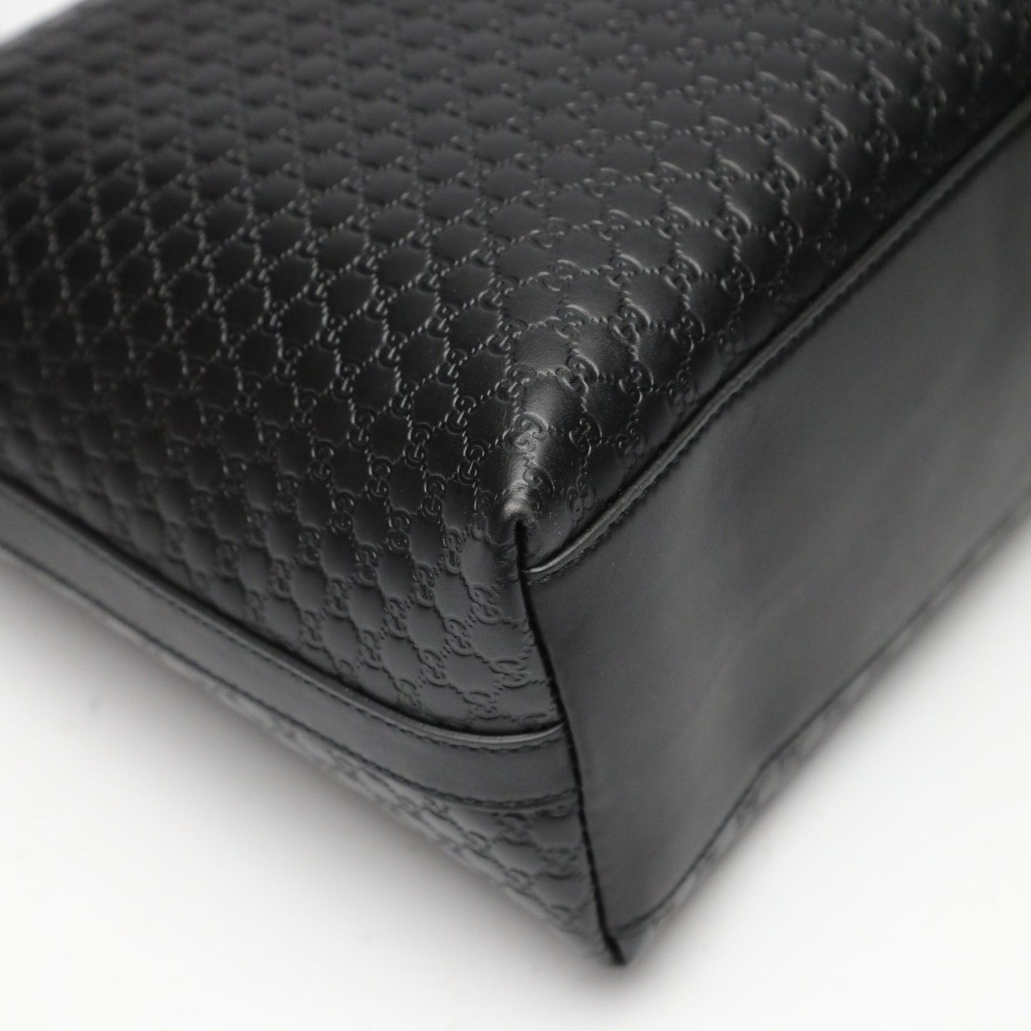 Gucci Black Leather Shoulder Bag ( )