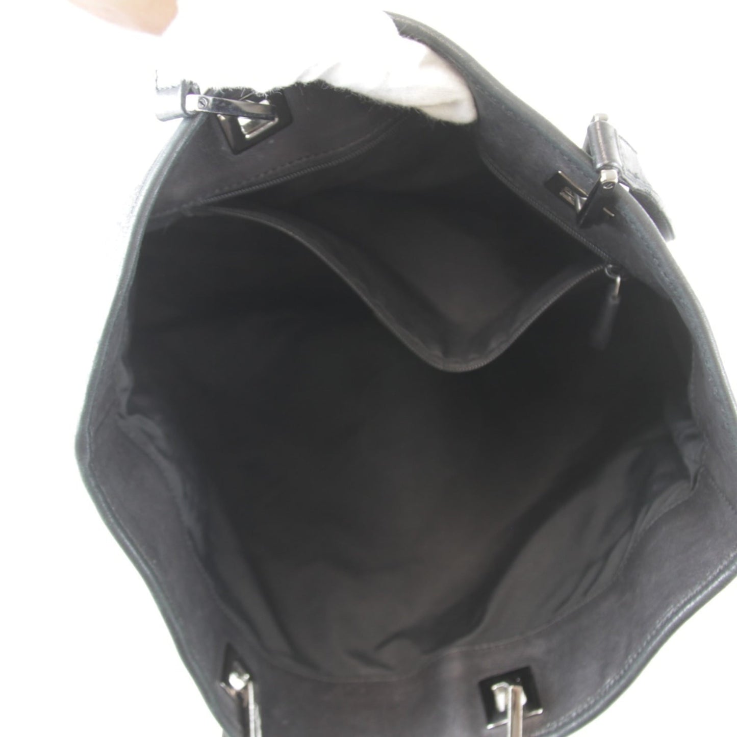 Gucci Black Gg Canvas Tote Bag ( )