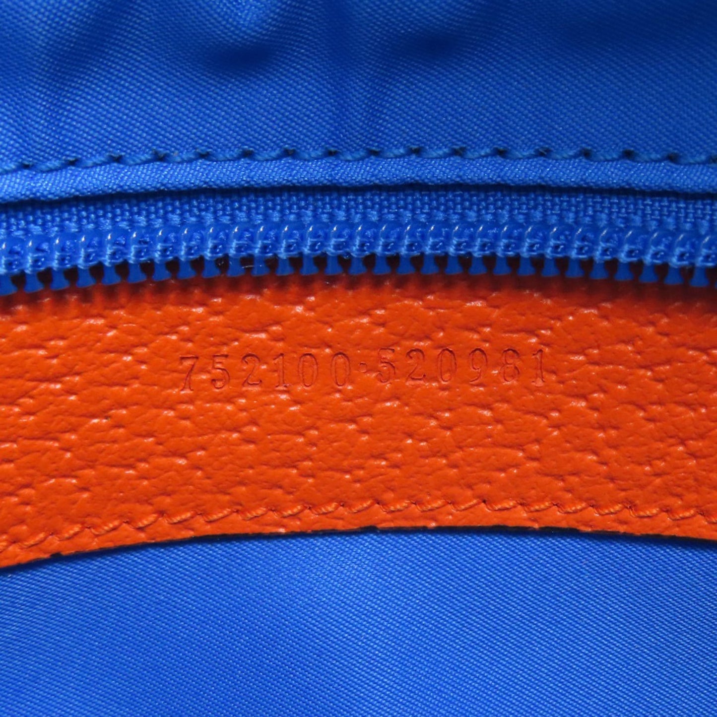 Gucci Blue Nylon Backpack ( )