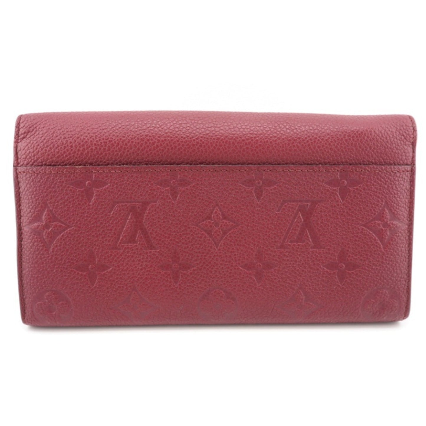 LOUIS VUITTON M62213 Portefeuille Sarah Monogram Empreinte Long Wallet Leather Women's