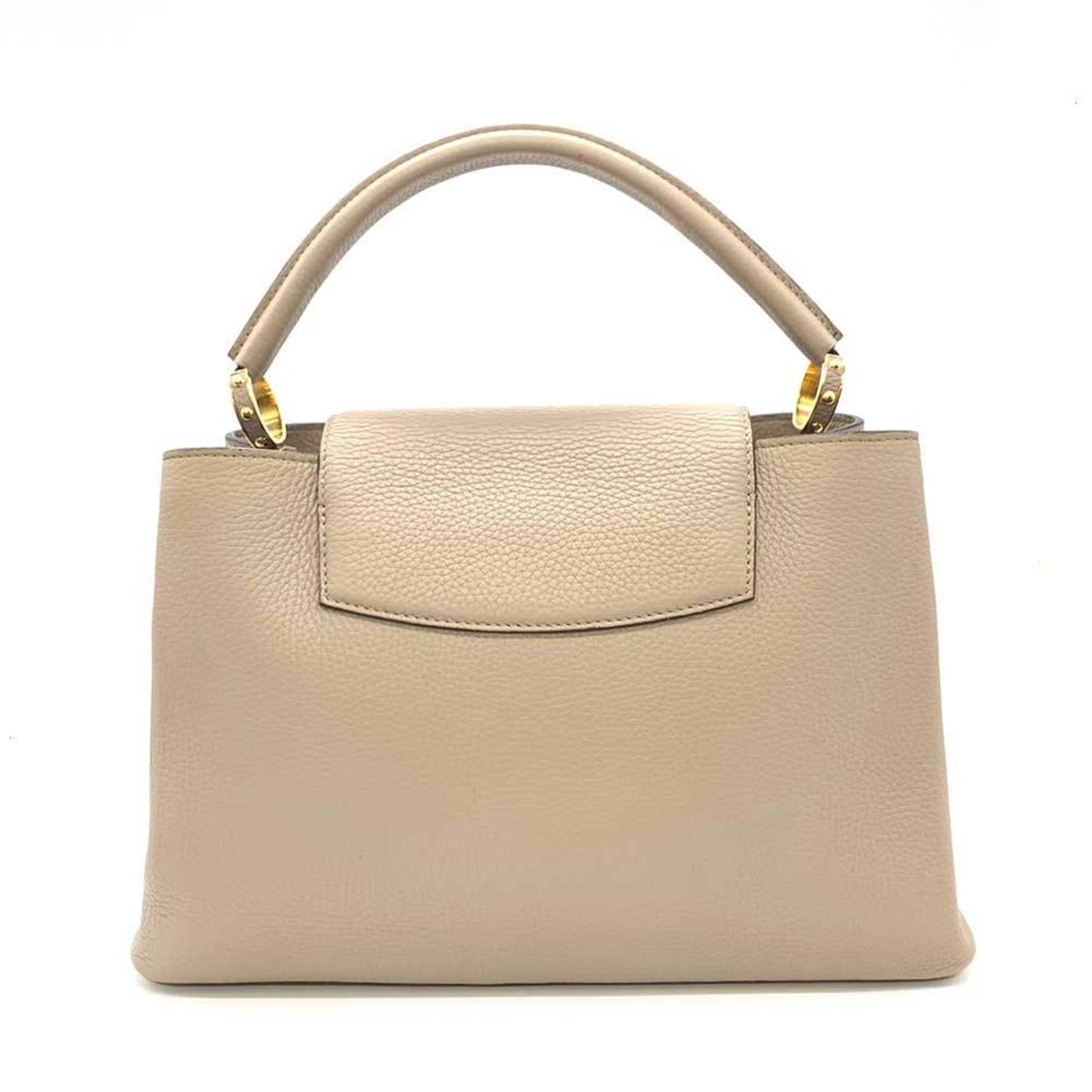 LOUIS VUITTON Bag Capucines MM Gale Beige Greige Handbag One Handle Studded LV Ladies Taurillon Leather M94428 LOUISVUITTON