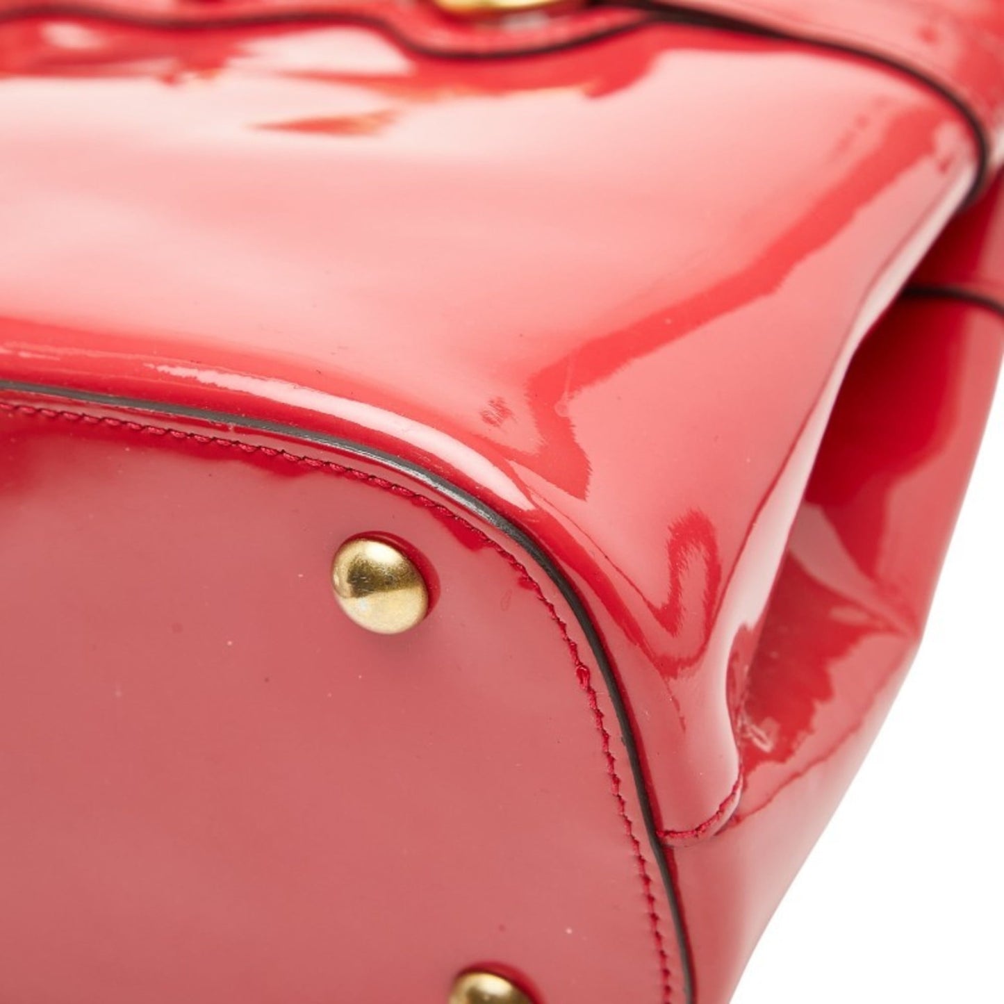 Gucci Pink Patent Leather Handbag ( )
