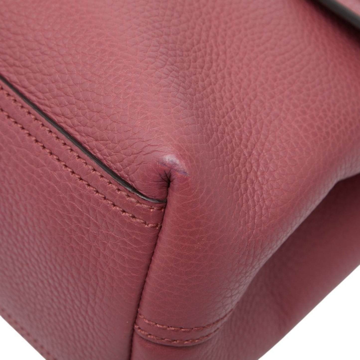 Gucci Pink Leather Shoulder Bag ( )