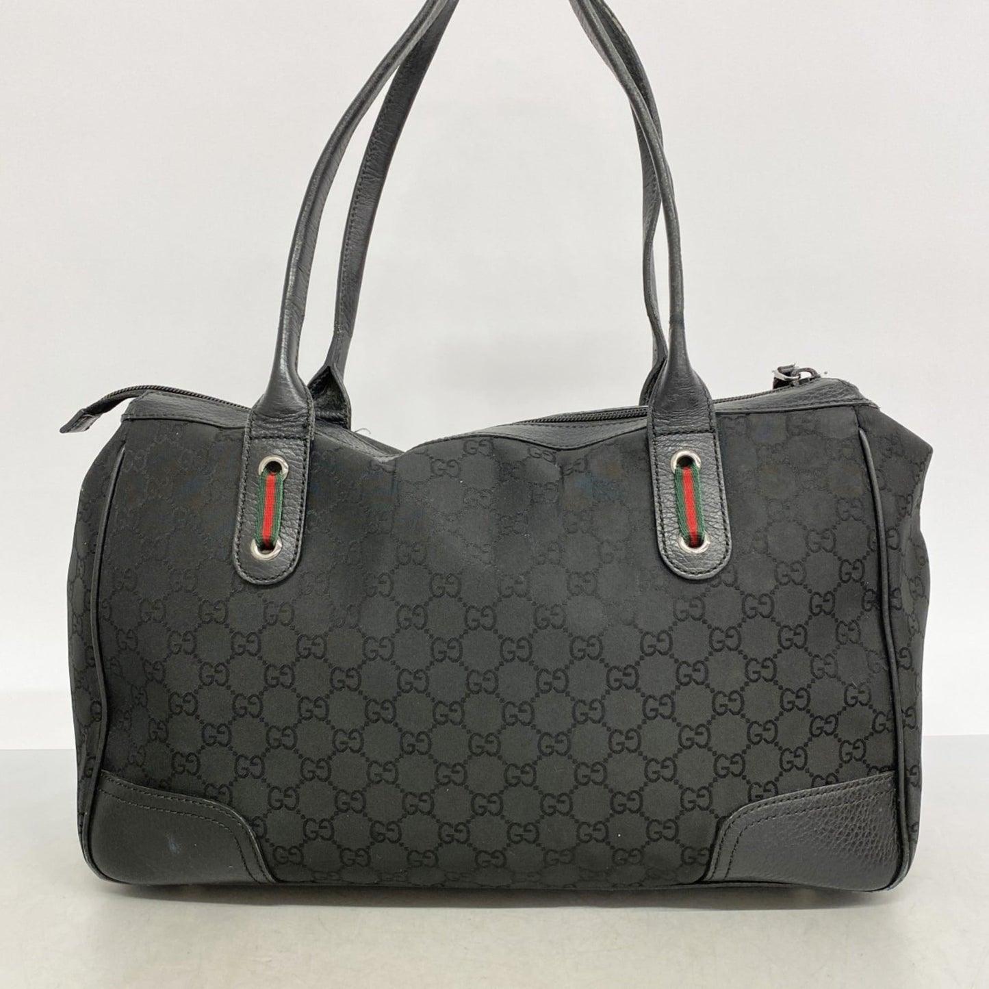 Gucci Black Nylon Handbag ( )