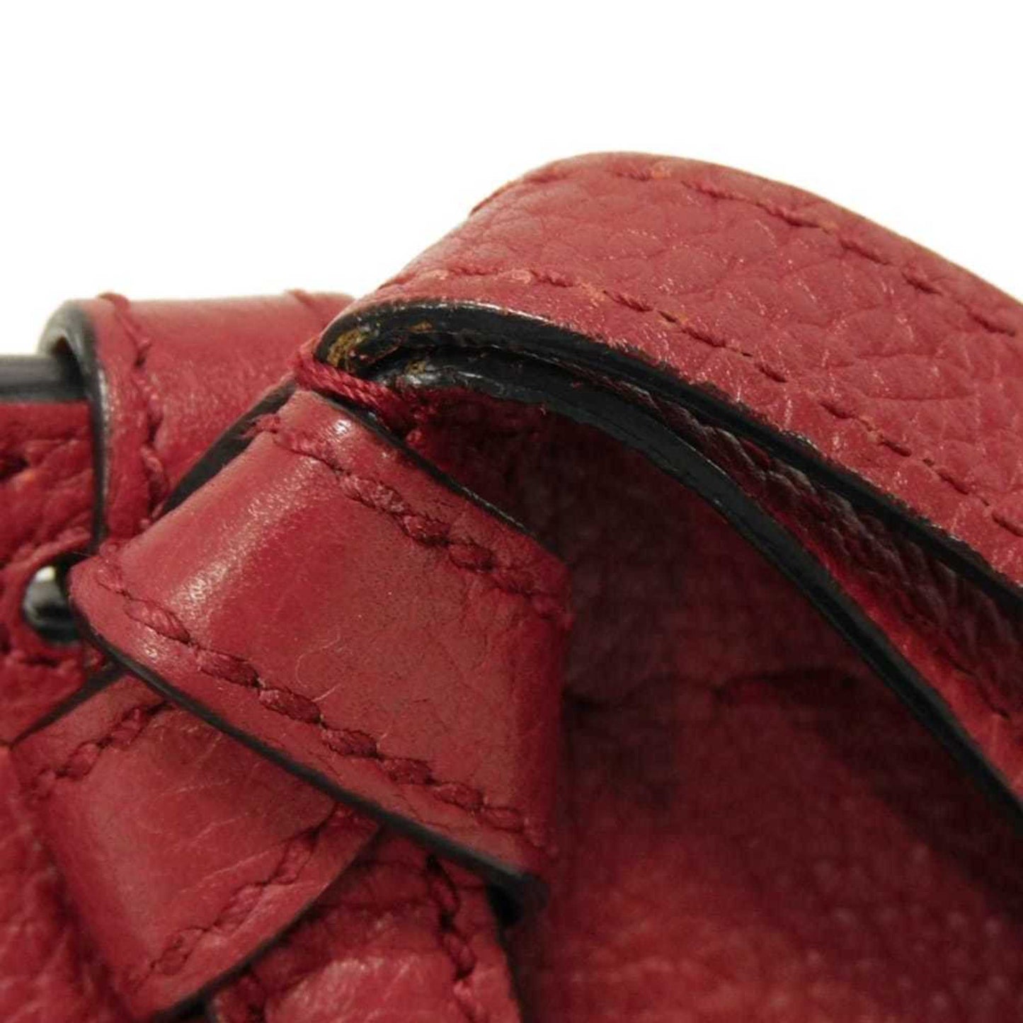 Gucci Gg Marmont Red Color Leather Handbag Shoulder Bag ( )