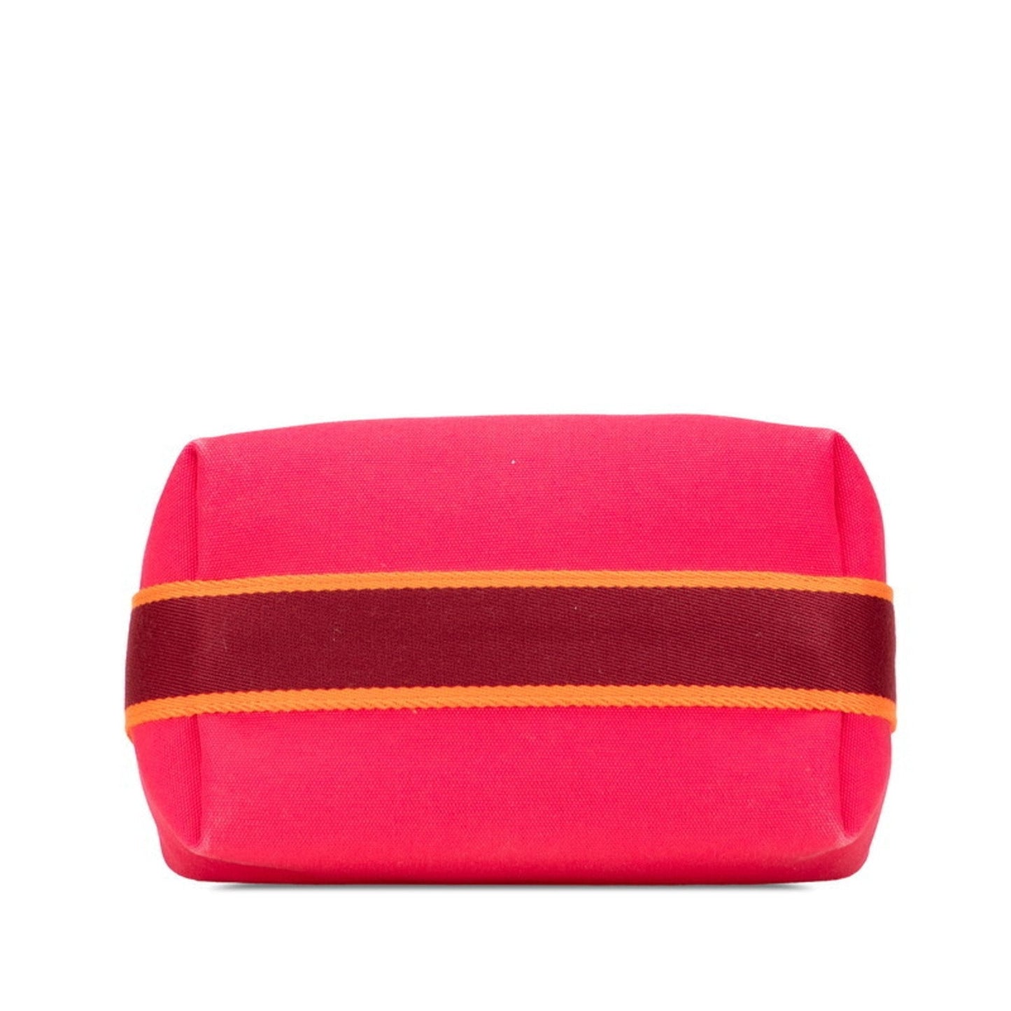 Hermes Pink Canvas Handbag ( )