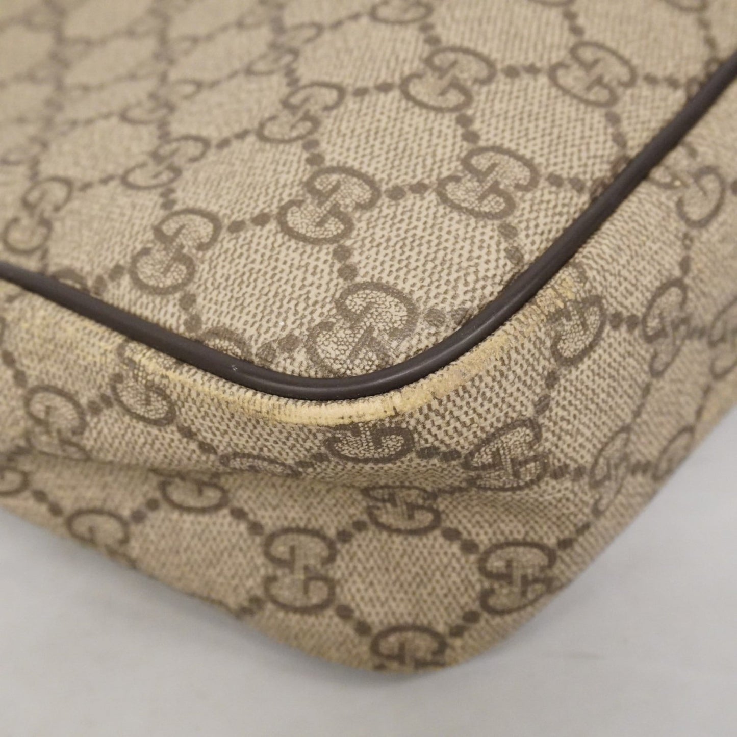 Gucci Brown Pvc Shoulder Bag ( )