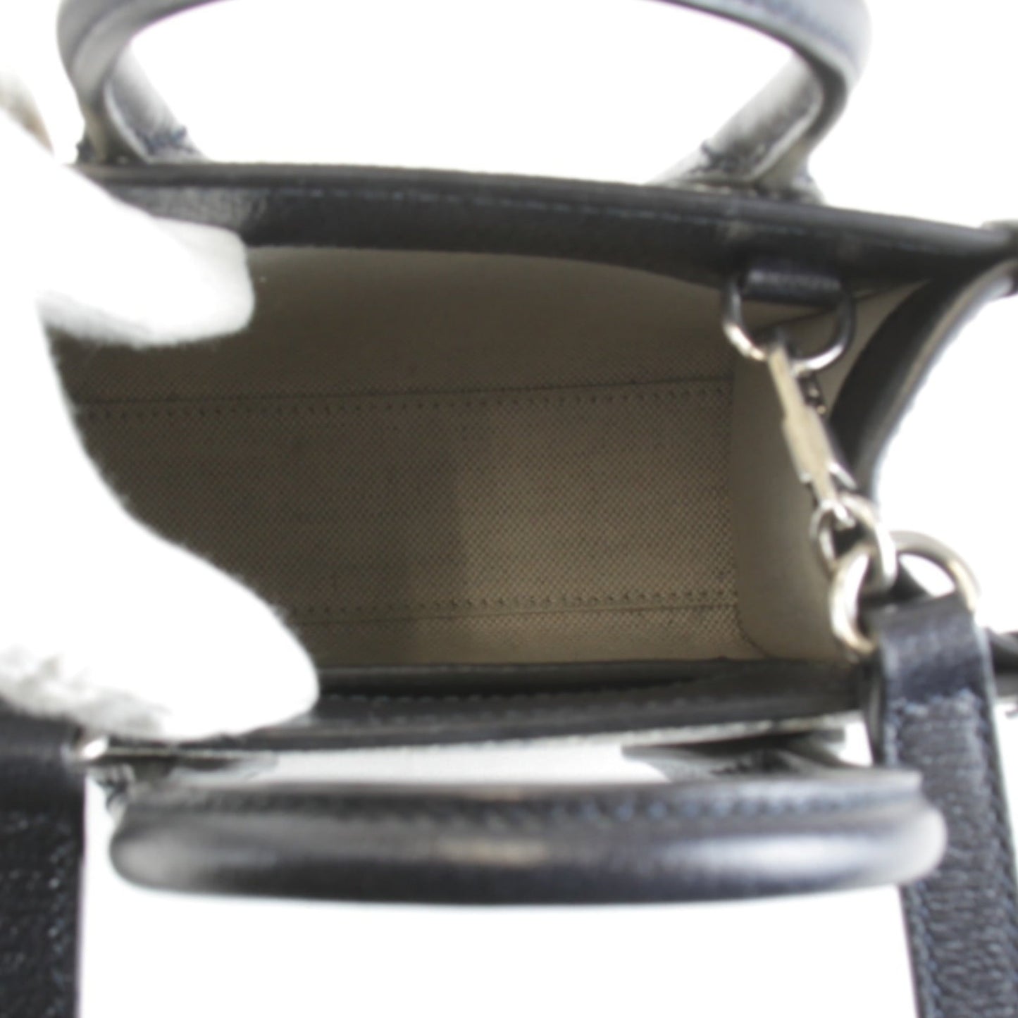 Gucci Black Leather Tote Bag ( )