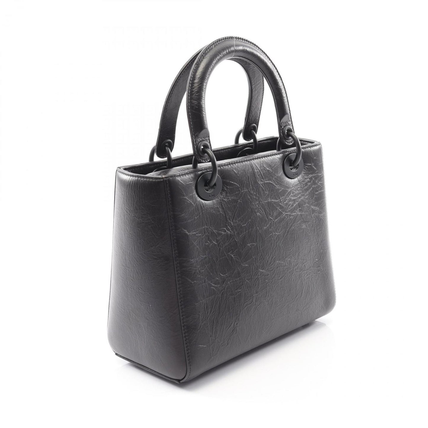 Christian Dior Black Leather Handbag ()