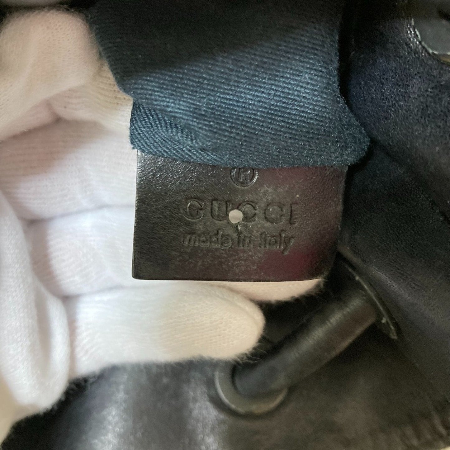 Gucci Dark Gray Gray Tote Bag ( )