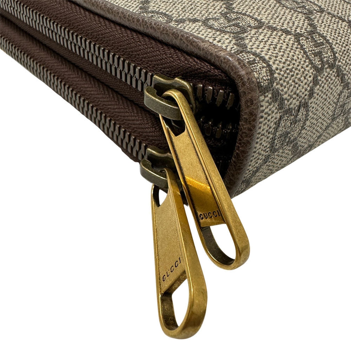 Gucci Beige Gray Gg Supreme Handbag Shoulder Bag ( )