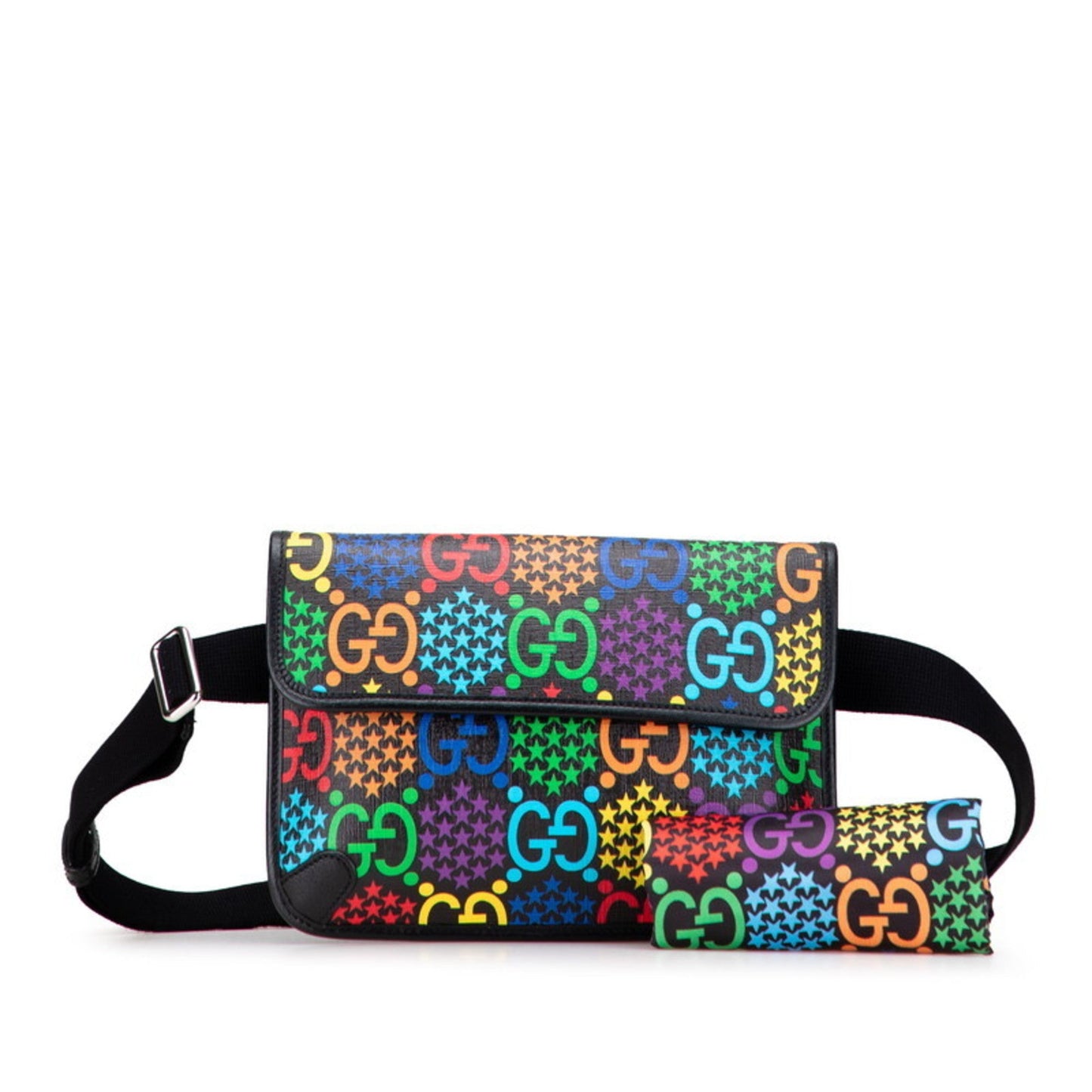 Gucci Multi-Color Leather Sling Bag ( )