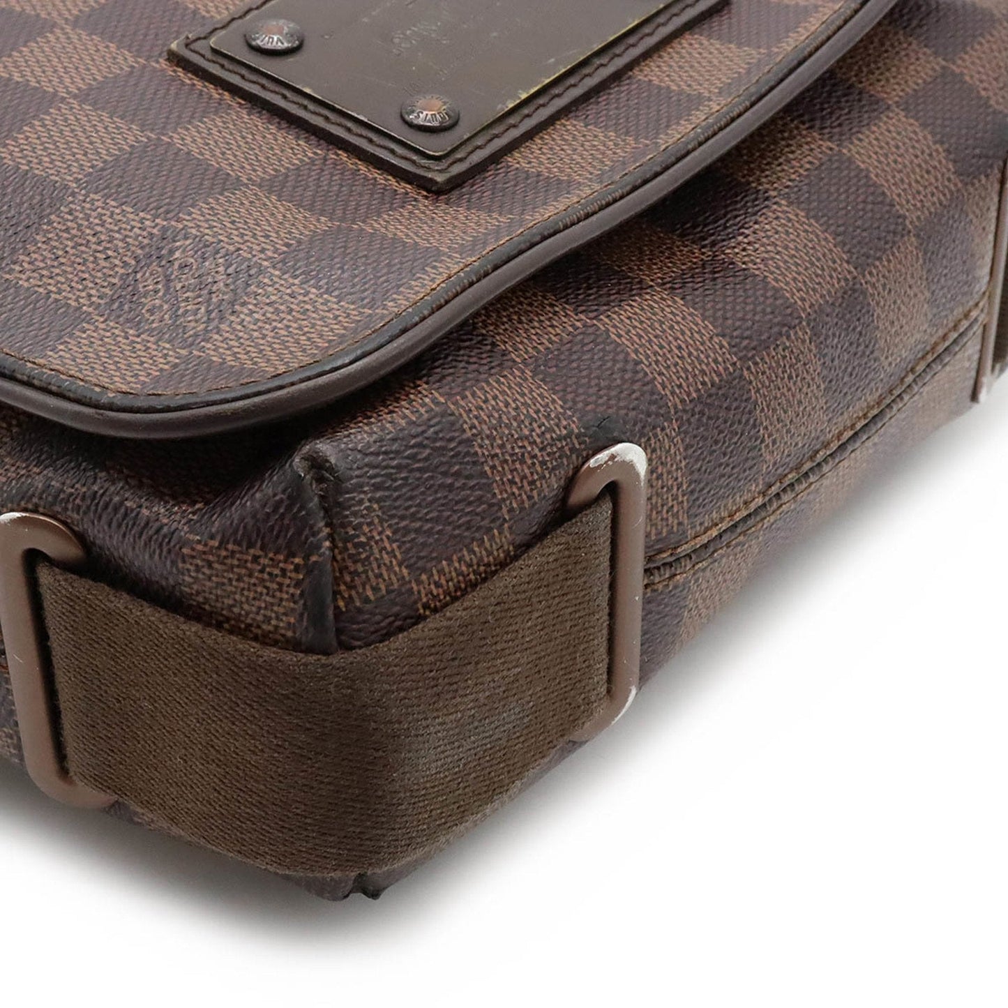 LOUIS VUITTON Damier Brooklyn PM Shoulder Bag N51210