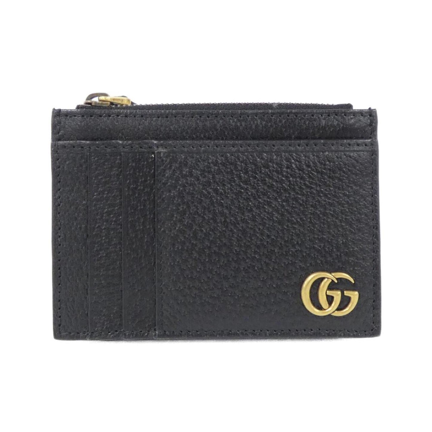 Gucci Black Leather Coin Purse/Coin Case ( )
